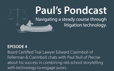 Paul’s Pondcast Episode 4 With Guest Edward Ciarimboli, Esq.